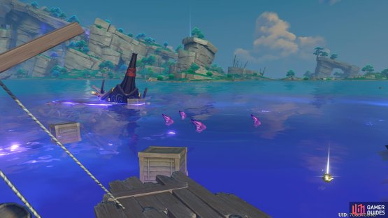 Here&rsquo;s a visual of the East Tatarasuna Shipwreck Fishing Point.