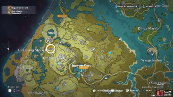 Head to this location on the map