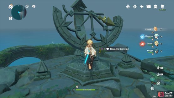 the quest won&rsquo;t begin until you interact with this.