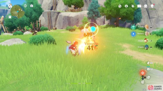Using a Pyro skill on to an enemy who is Wet will trigger Vaporize.