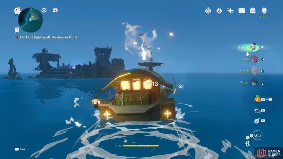 The Waverider can fire at enemies or their fortification with its cannons