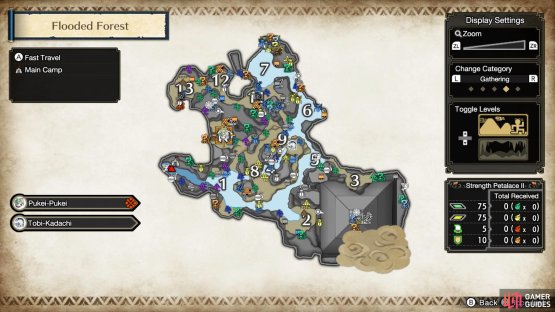 Head to Area 10 to find Pukei-Pukei roaming around. 