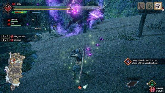 Watch out for Magnamalos thunder attacks. 