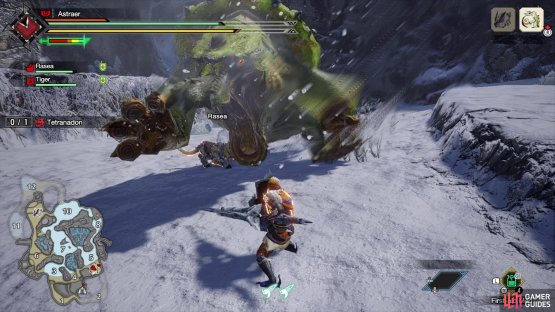 before doing a long range dash that deals major damage should you get struck by it.