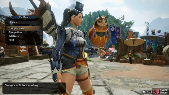 Cohoots Pet munu gives you some options