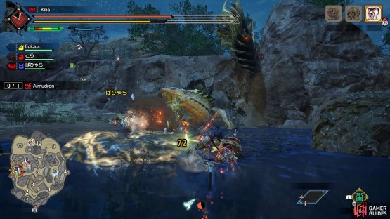 Watch out for Almudrons mud attacks!
