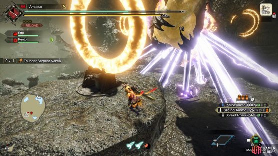 whilst also shooting thunder rings on every stone platform.