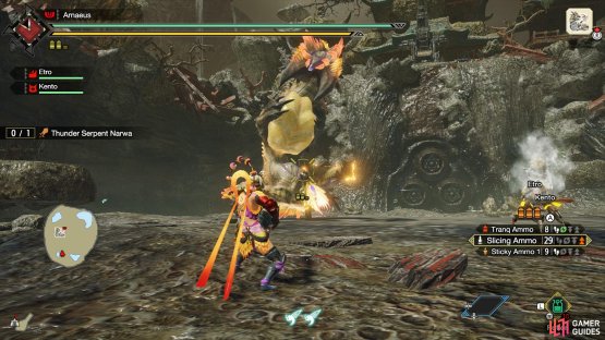 Narwa&rsquo;s claw will glow yellow