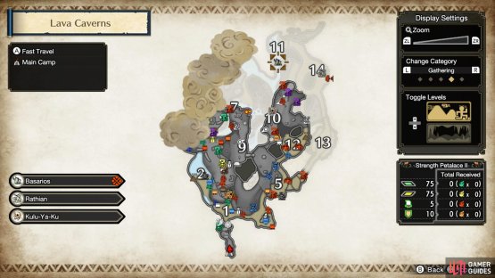 Head to Area 11 to find Basarios roaming. 
