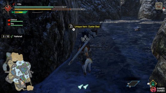 to find the Raftshells