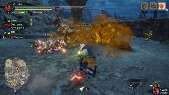 Watch out for Volvidons mist attack.