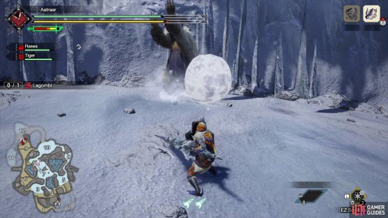 however, at medium distance the Snowballs should miss you.