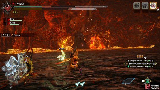 Teostra will hover in the air