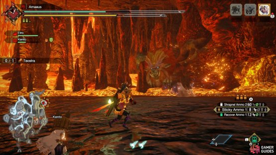 Teostra will charge straight at you