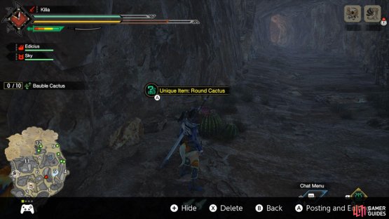 to find the Bauble Cactus.