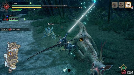 Avoid hitting Kulua&rsquo;s rock as you do any damage.