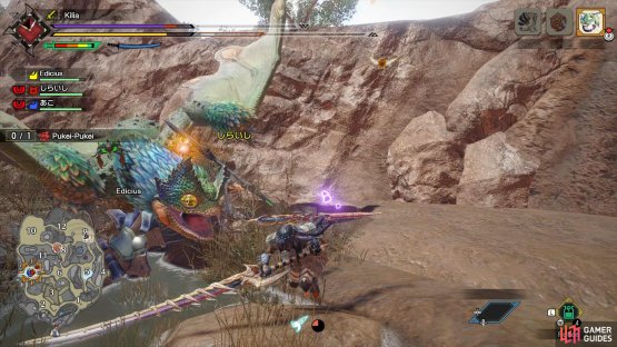 Watch out for Pukei-Pukeis poison attacks.