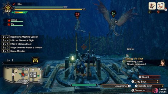 Icons above the monsters head will indicate what they&rsquo;ll do. 