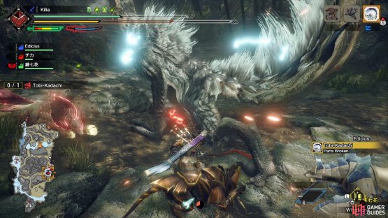 Watch out for Tobi-Kadachi’s electrical attacks.