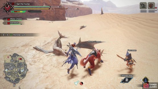 The Delex &ldquo;swim&rdquo; around in the sand and are quite fast monsters