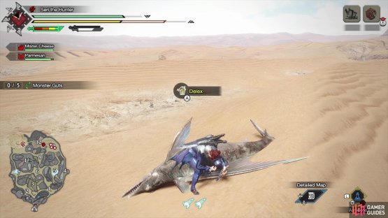 once you&rsquo;ve defeated them, you&rsquo;ll need to harvest Monster Guts from their bodies.