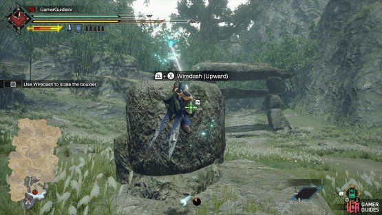 During the first tutorial quest, you&rsquo;ll be taught the basics of using wirebugs.