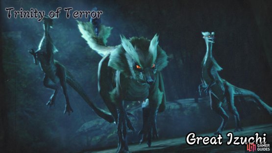 The Great Izuchi hunts in a pack.