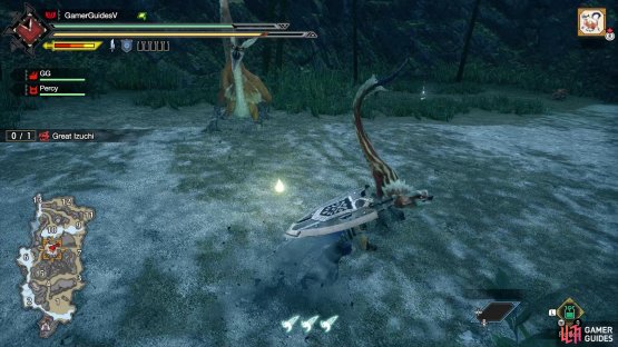 When the Great Izuchi jumps back and looks forward, don&rsquo;t be in front of it!