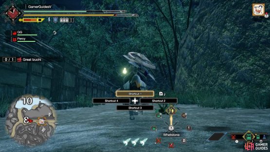 While riding, you can drink potions and sharpen your weapons etc.