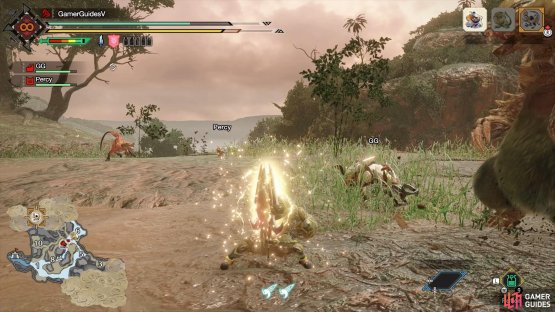 While in Element Boost, start charging your sword, then hold X.
