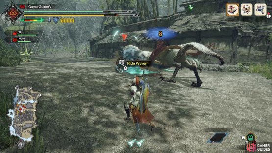When two large monsters meet, let them fight each other.