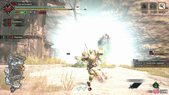 Otherwise you&rsquo;ll be blinded by the flash bomb.