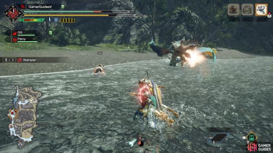 Afterwards, it&rsquo;ll spin on the spot and use its tail to attack.