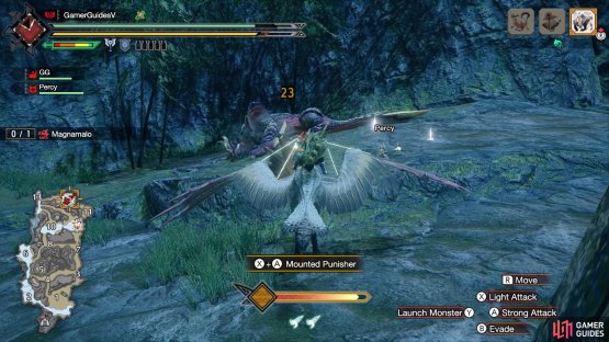 After the turf way between the two monsters, you can wyvern ride to your heart&rsquo;s content.
