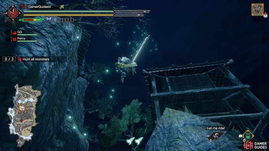There are two Great Wirebugs between Areas 4 and 5 that you can use to climb up the tall mountain.