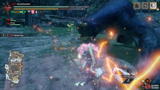 Run up close and calmly throw 2 Tranq Bombs.