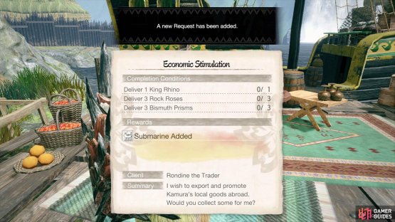 You’ll need to visit three different locations to find all these items.