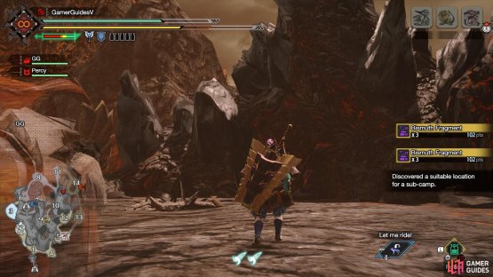 You can mine for ore nearby as well!