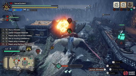 You can then ride the other monster and keep doing this as long as there are monsters around.
