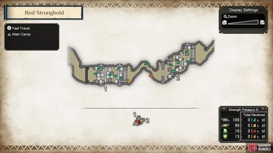 If you&rsquo;re attempting this as a non-urgent quest, remember to check the map to learn the layout.
