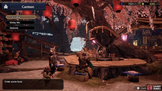 Also, treat yourself to a meal before the hunt!
