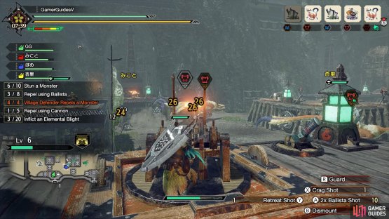 Not sure what to do? Check the final gate or jump on a ballista/cannon and scout the area.