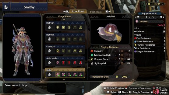 Jelly armor set.