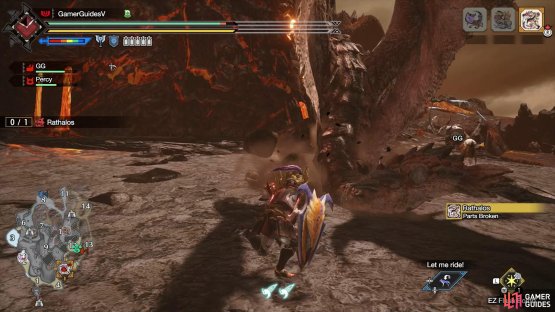 It’ll then jump up and crash its butt down on the ground.