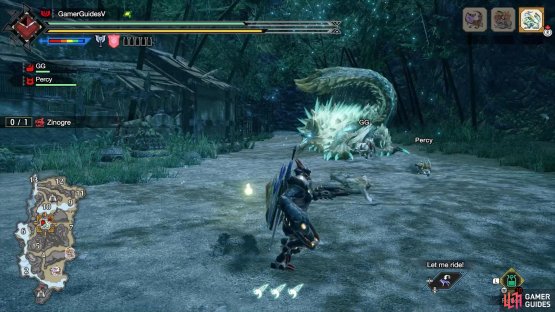 Don&rsquo;t get too close when Zinogre is using this move.
