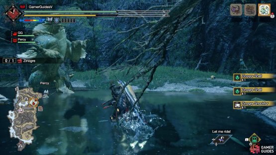 You don&rsquo;t want to be in front of Zinogre when it stands up.