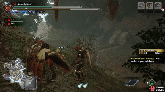 Wiredash up the ledge or use the nearby great wirebug to get close.