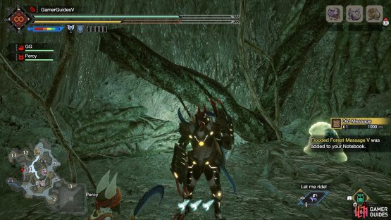 Crawl through the gap to reach this lost relic.