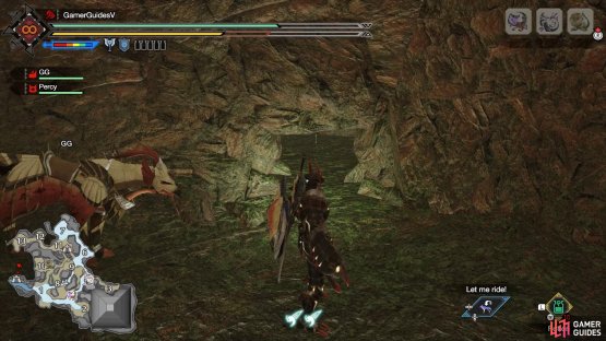When you&rsquo;re halfway along the secret tunnel, check the wall on the left.