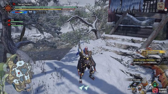 The relic is near the front of the shrine.